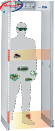 Cổng dò kim loại HI-PE Multi-Zone Plus  